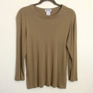 MaxMara Silk Rayon Blend Made In Italy Luxury Filato Yarn Layering Loungewear M